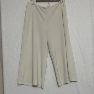 White House Black Market Cream Trousers